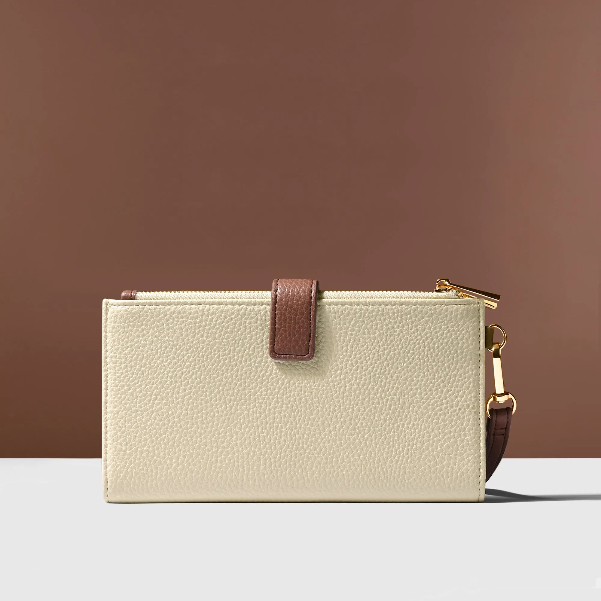 Accessorize London Women's Cream Dual Tone wallet