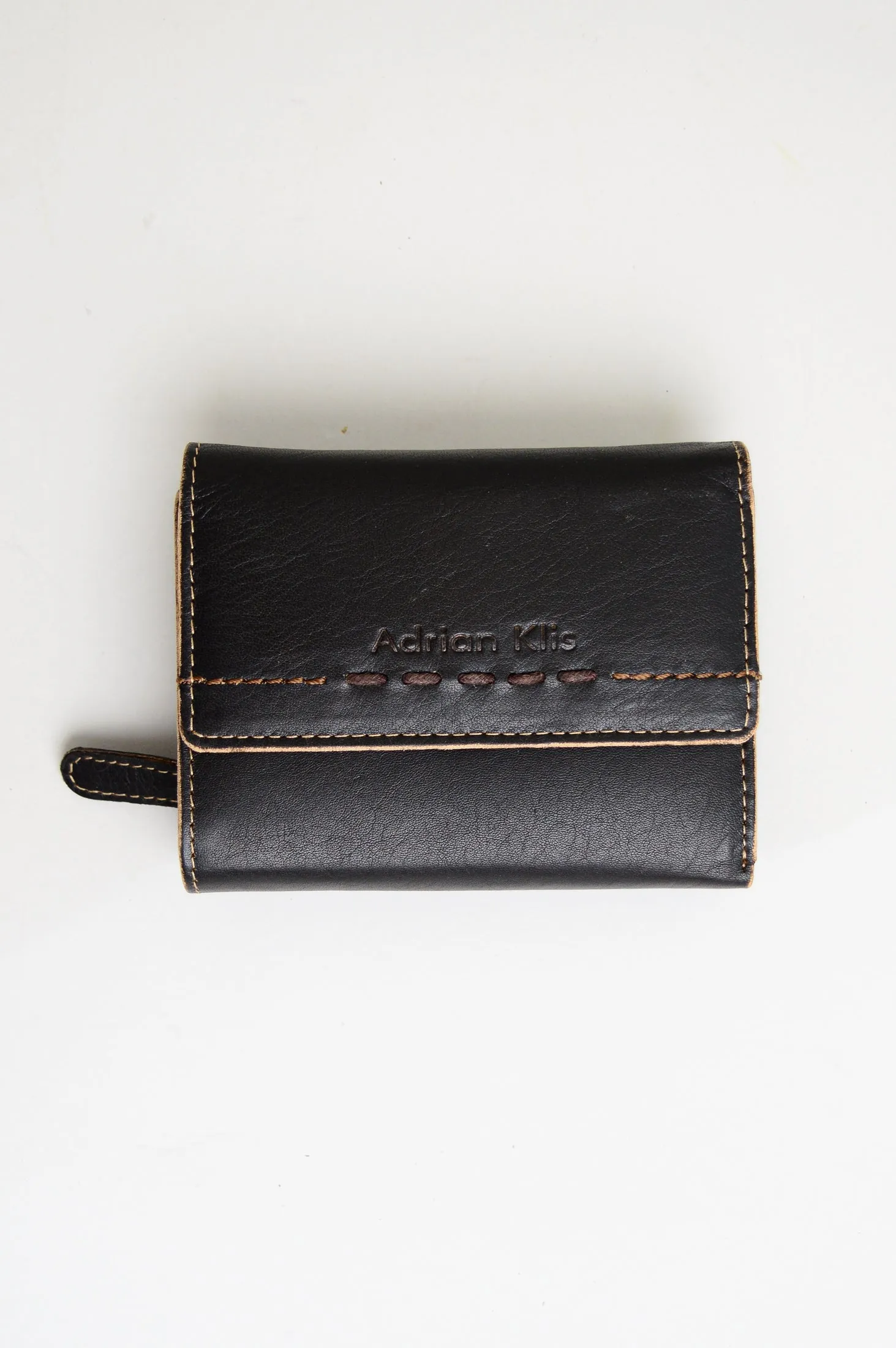 Adrian Klis 106 Unisex Wallet, Vintage, Leather