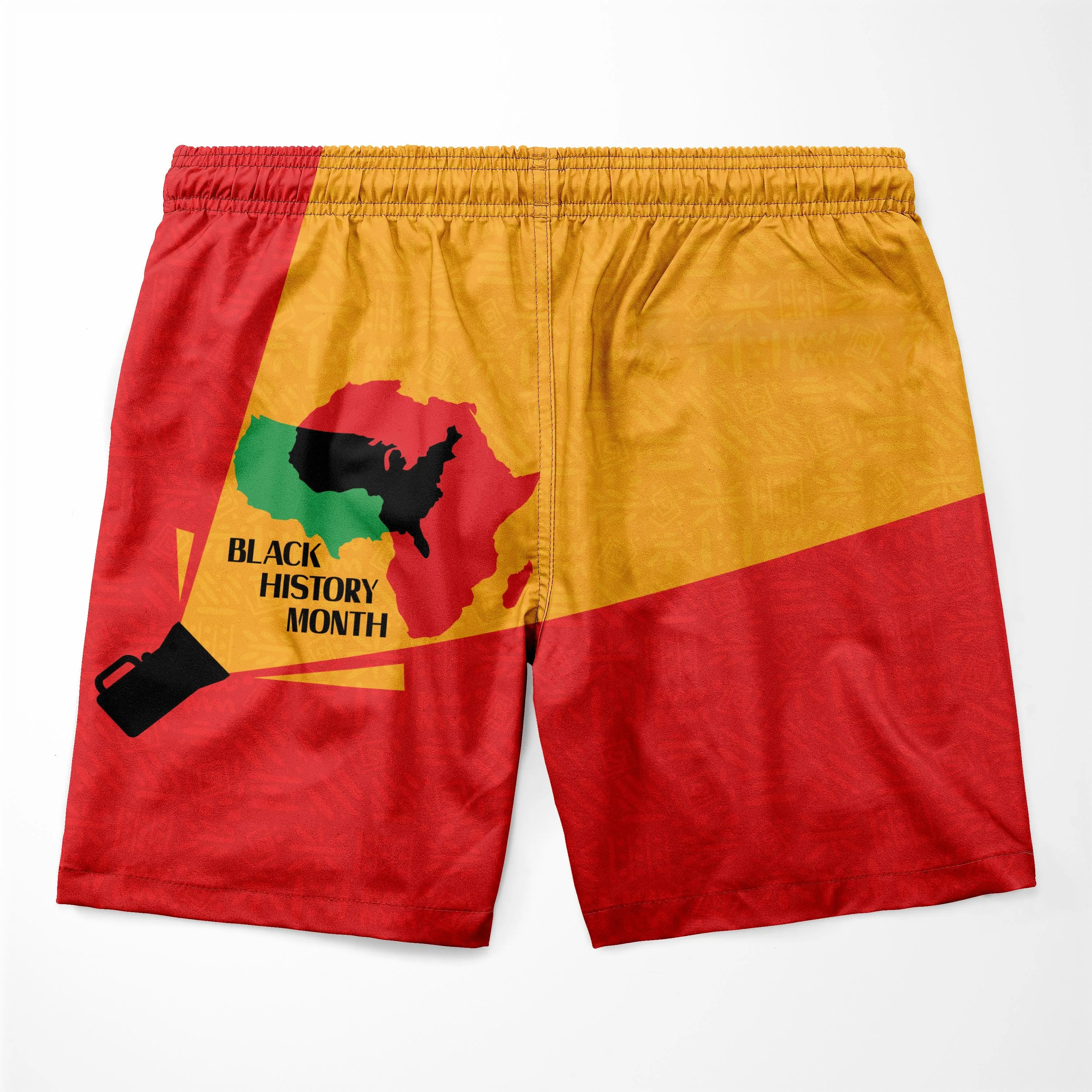 African American Black History Month Shorts