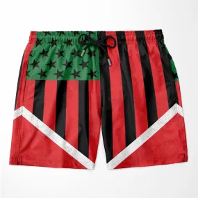 African American Flag 2 Shorts