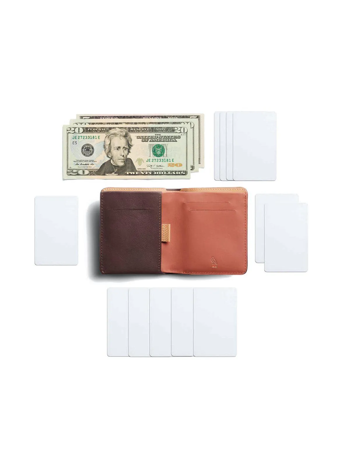 Bellroy Note Sleeve Wallet Premium Edition Aragon RFID