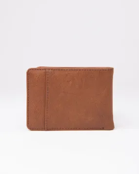 Billetera Rusty Bronx Wallet Dark Tan