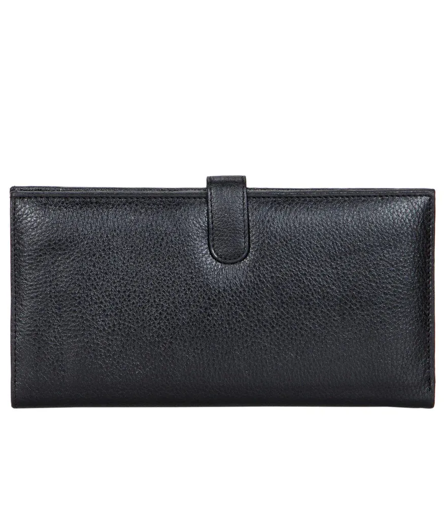 Billetera Rusty Essence Flap Wallet* Black