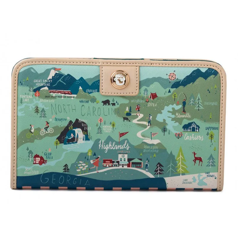 Blue Ridge Mountains Snap Wallet by Spartina 449