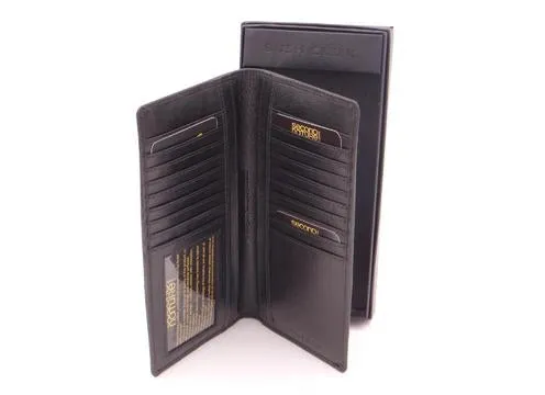 Bush Creek Buck Leather Men’s Card & Note Wallet