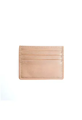 Candace Card Holder-Rose Gold