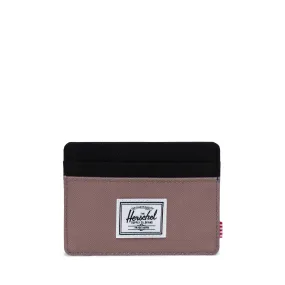 Carteira Herschel Charlie Cardholder Taupe Grey/Black