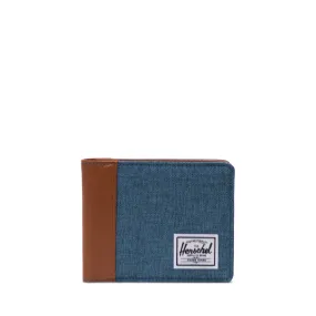 Carteira Herschel Hank II RFID Copen Blue Crosshatch