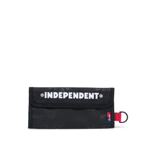 Carteira Herschel Smith Independent Multi Cross Black - Independent