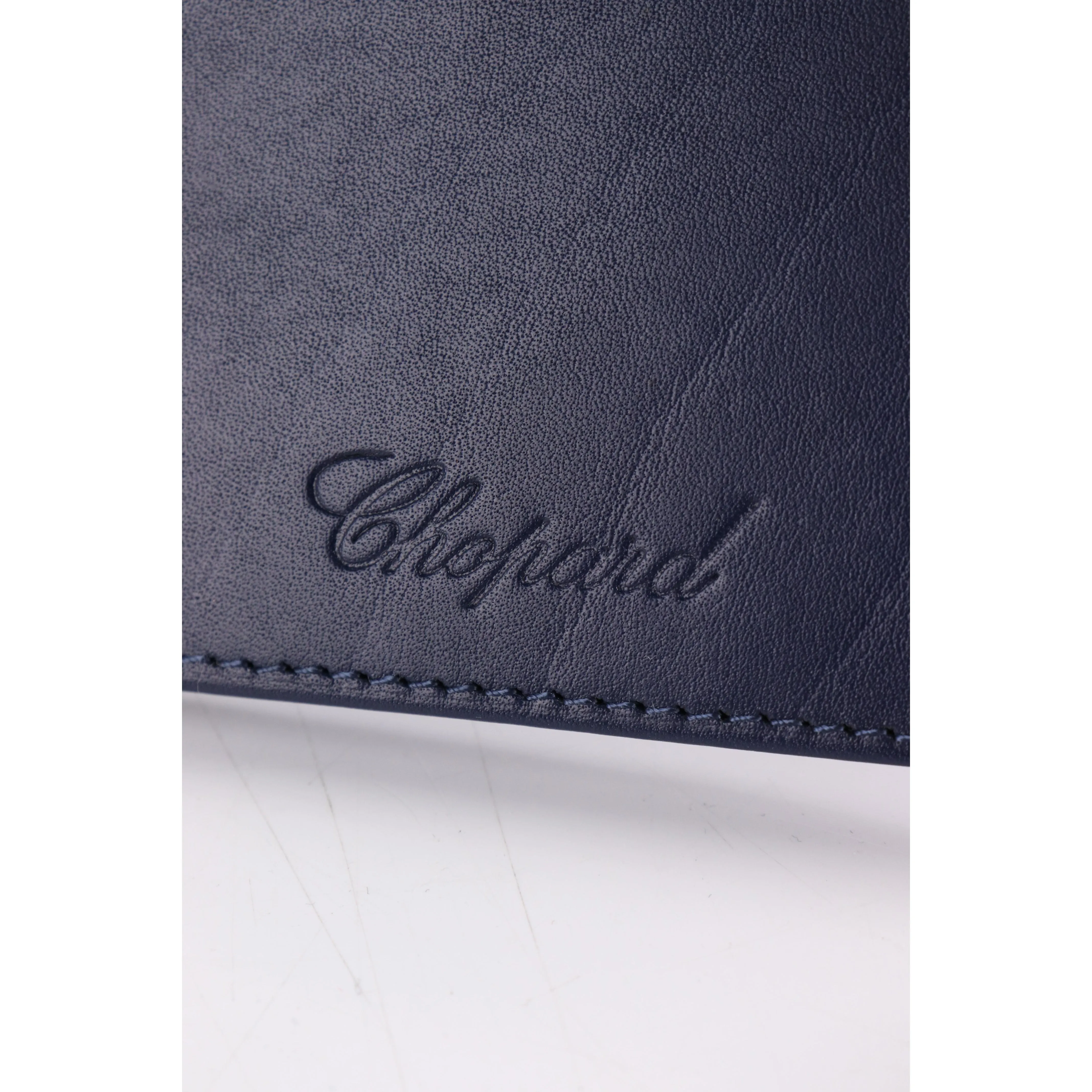 #CHOPARD/Bifold Wallet/NVY/Leather