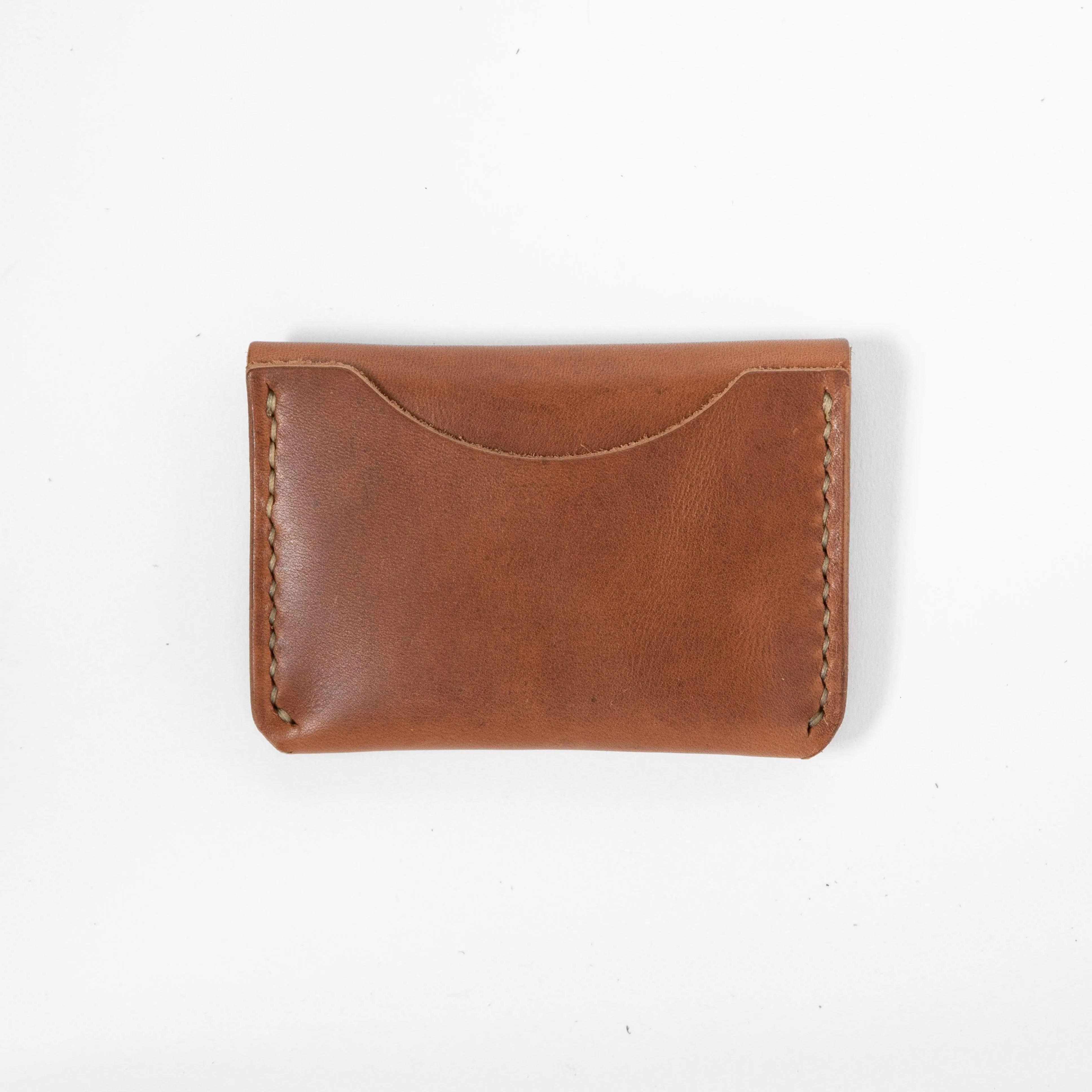 Cognac Flap Wallet