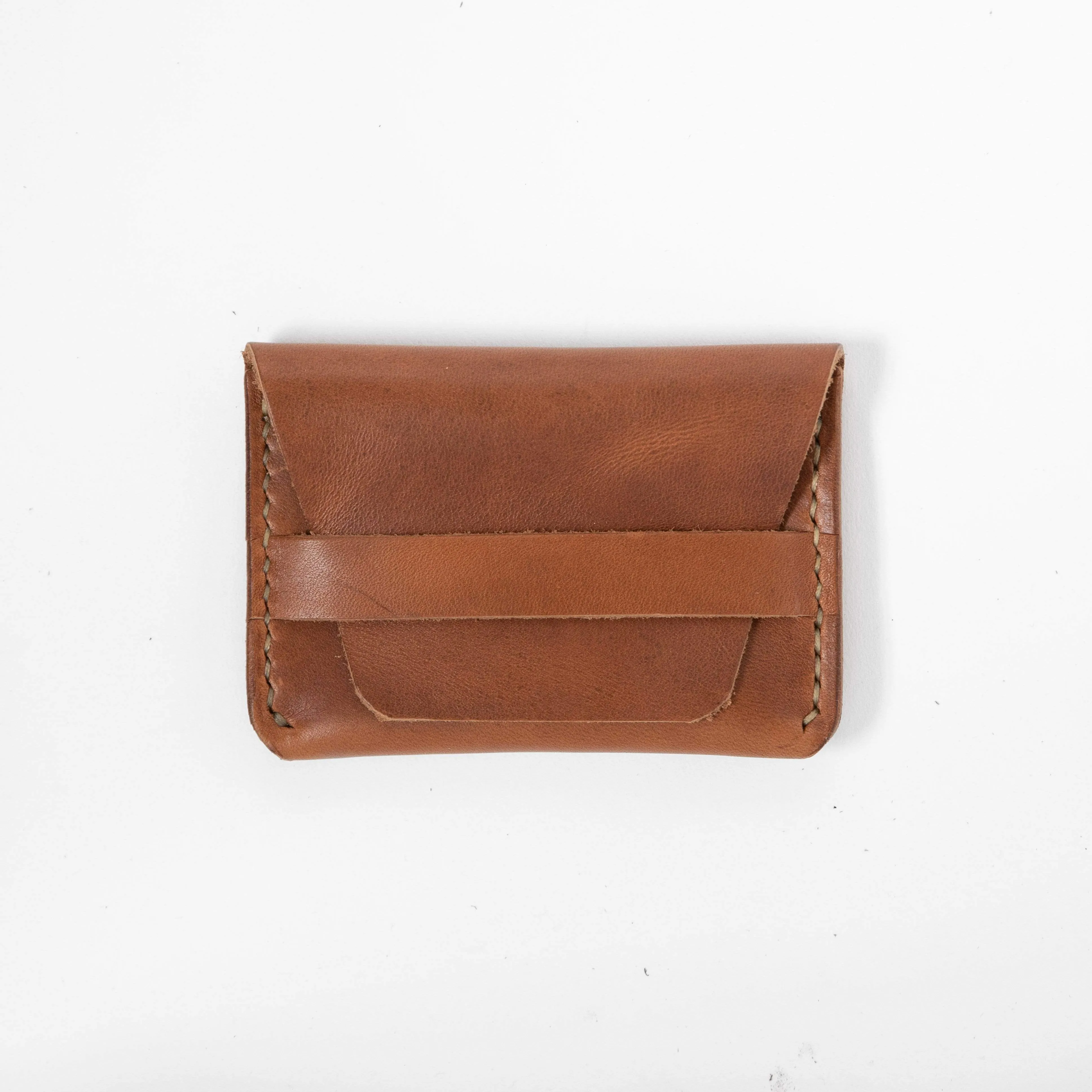 Cognac Flap Wallet