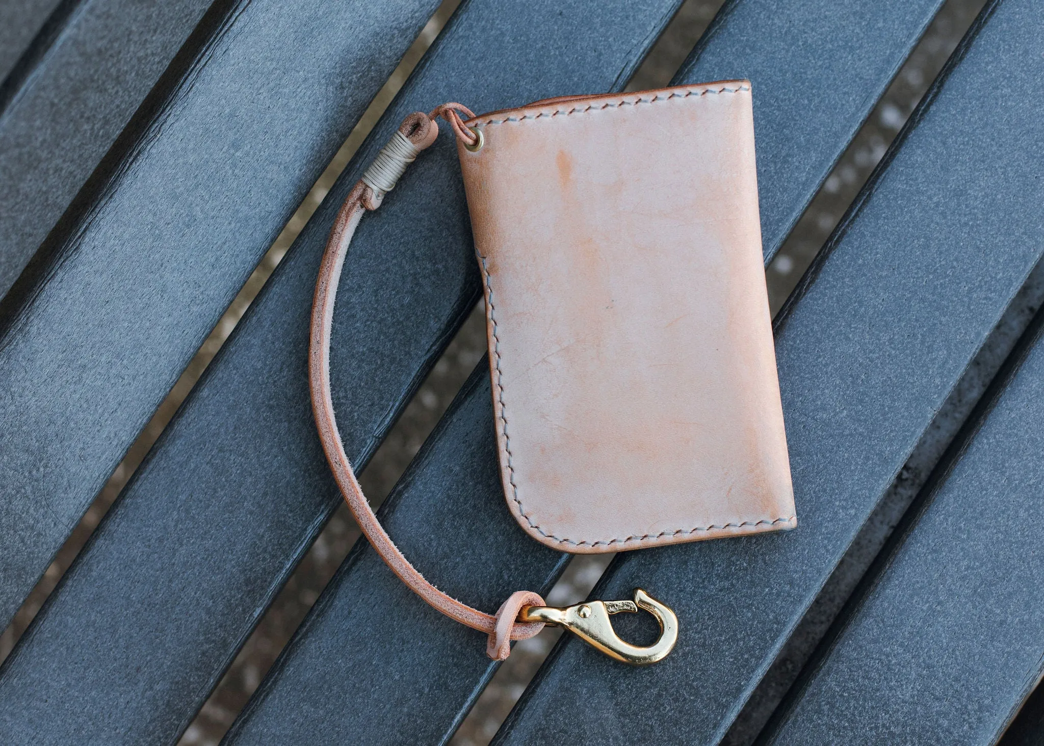 Ewing Dry Goods | Natural Ghost Wallet & Lanyard