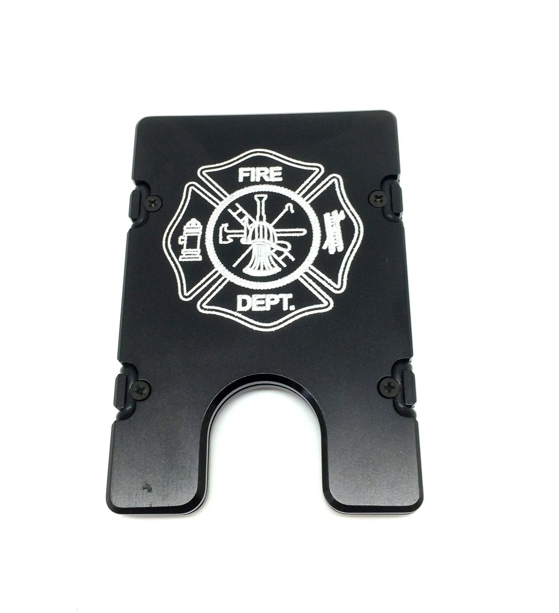 Fire Department Maltese Cross - BilletVault Aluminum Wallet