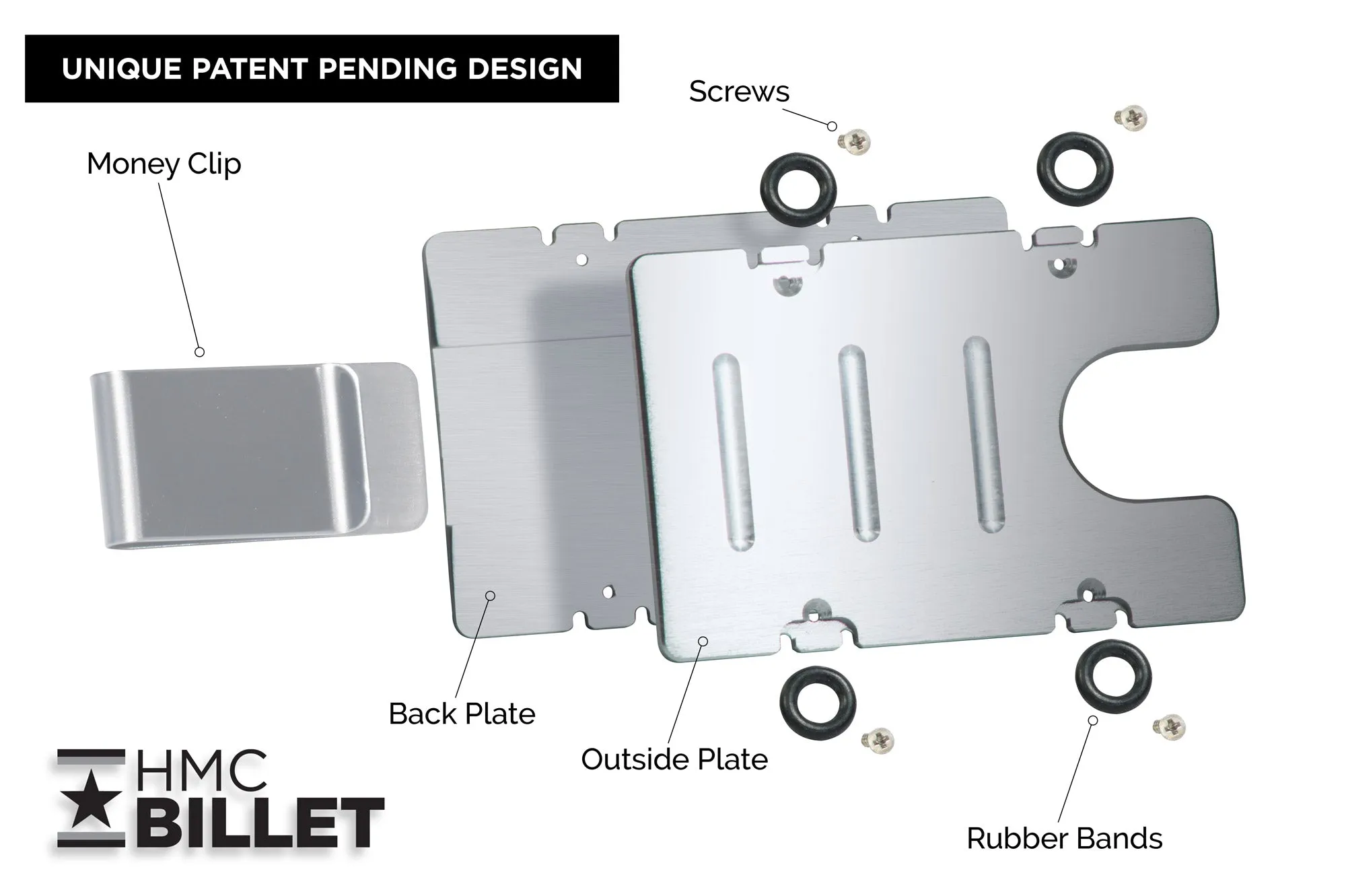 Fish Or Die -  BilletVault Aluminum Wallet