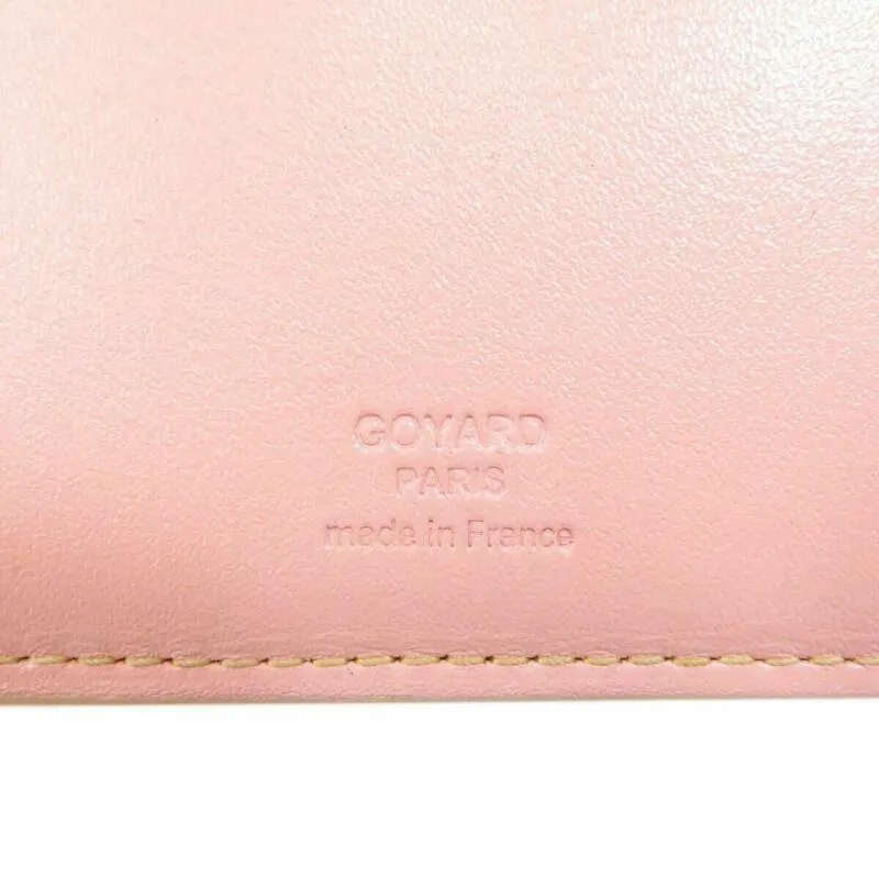 Goyard Pink Richelieu Wallet