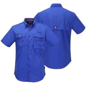 Grateful Dead | Outdoor Button Down | Royal Stealie