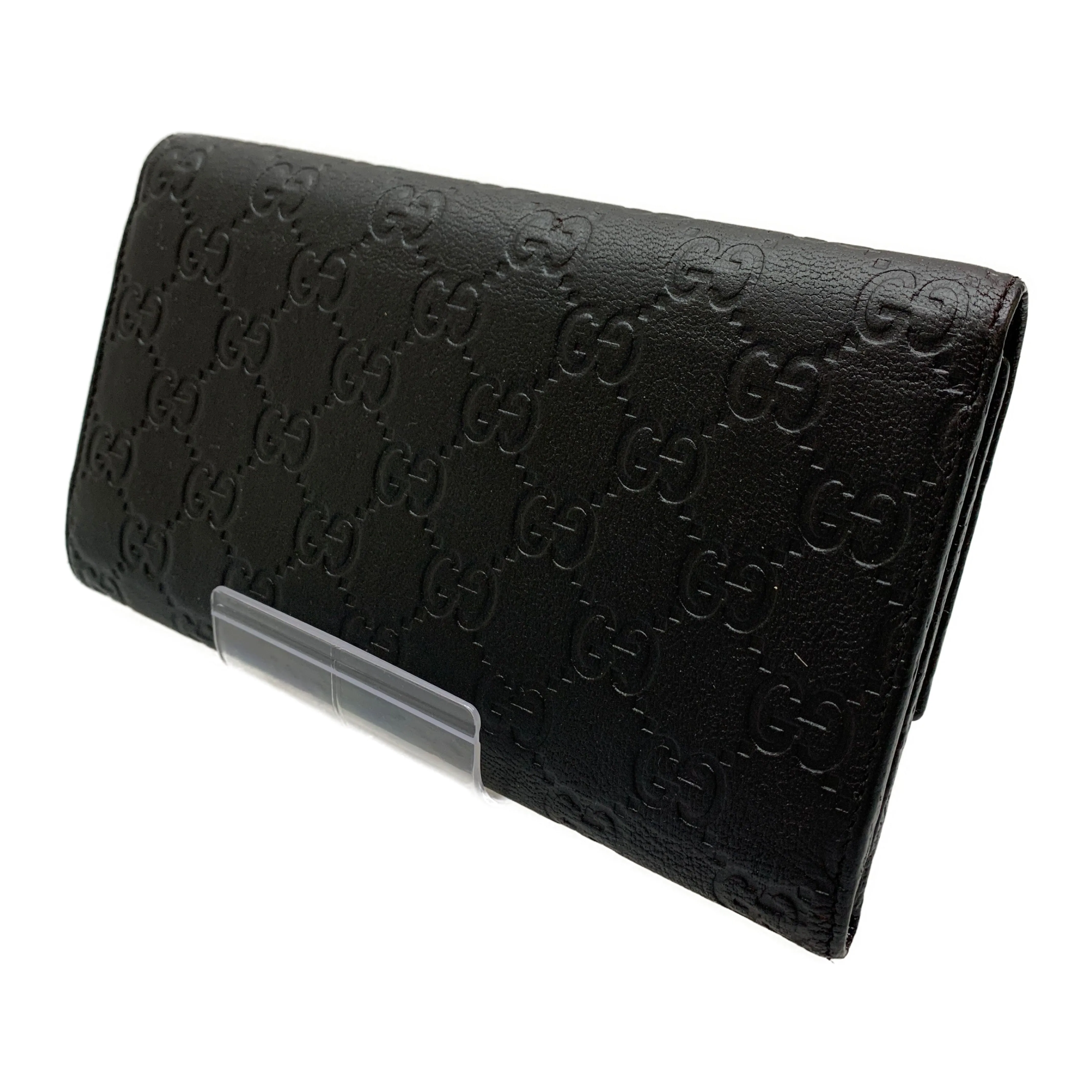 #GUCCI/Long Wallet/Leather/BLK/257303 4276