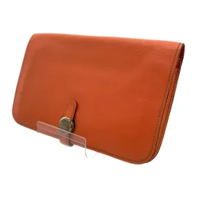 #HERMES/Long Wallet/ORN/Leather