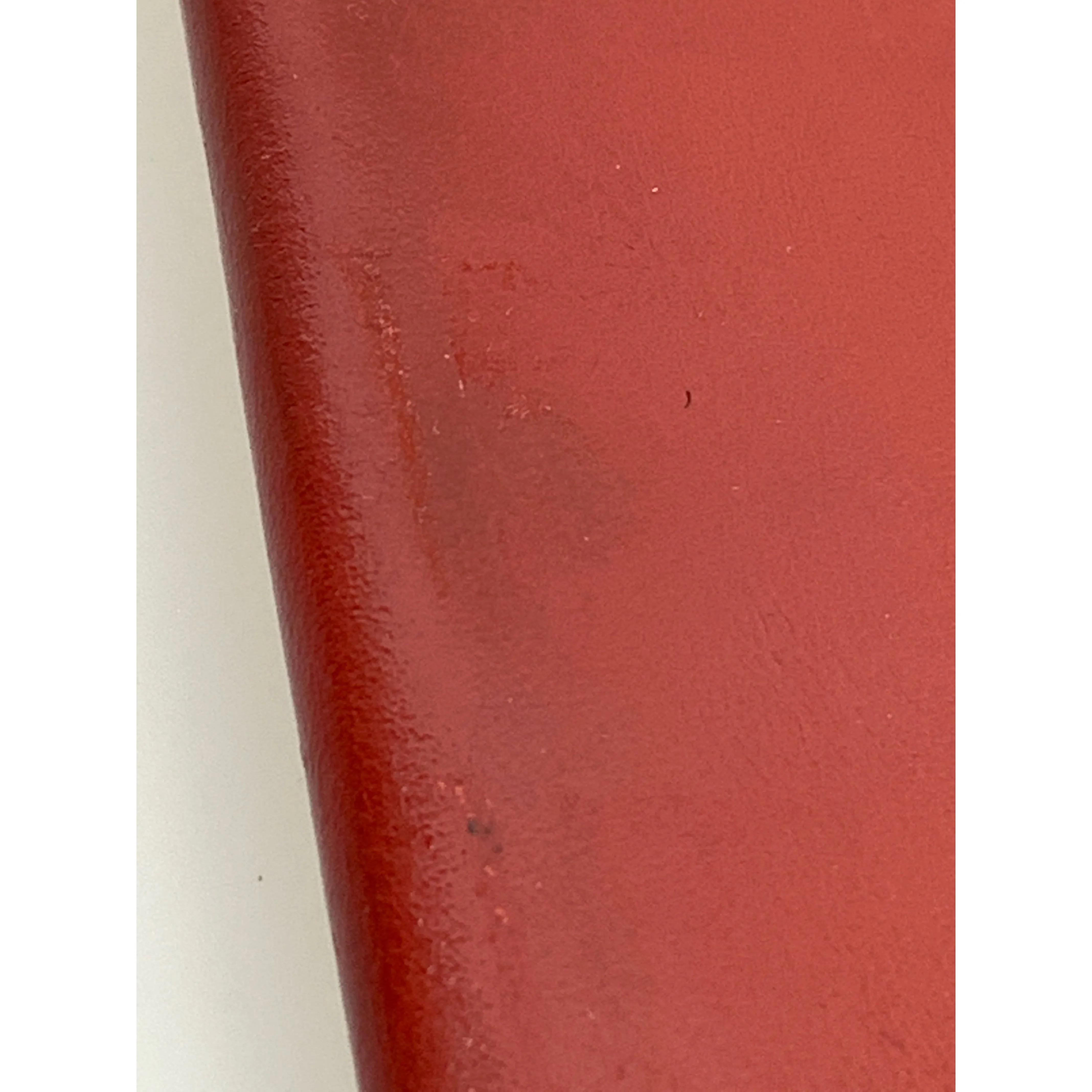 #HERMES/Long Wallet/RED/Leather/Plain