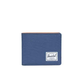 Herschel Hank RFID Navy/Tan Synthetic Leather