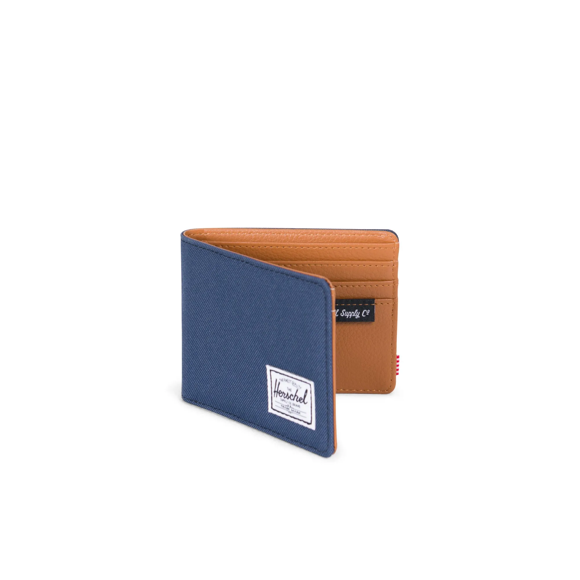 Herschel Hank RFID Navy/Tan Synthetic Leather