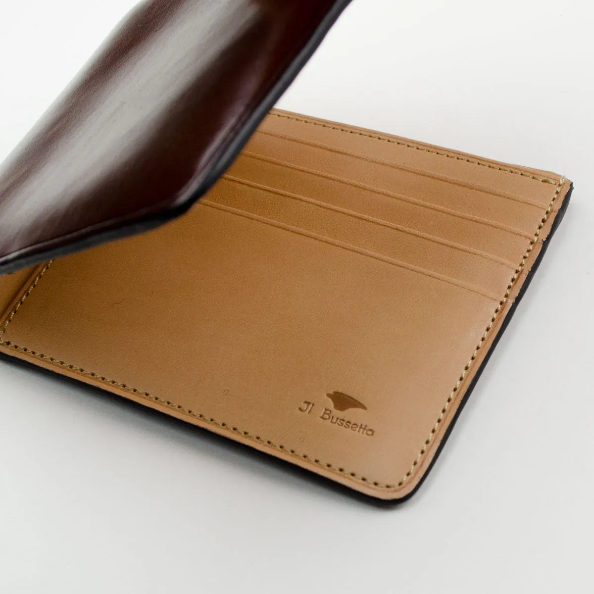 Il Bussetto - Bi-fold Wallet - Brown (Cappuccino)