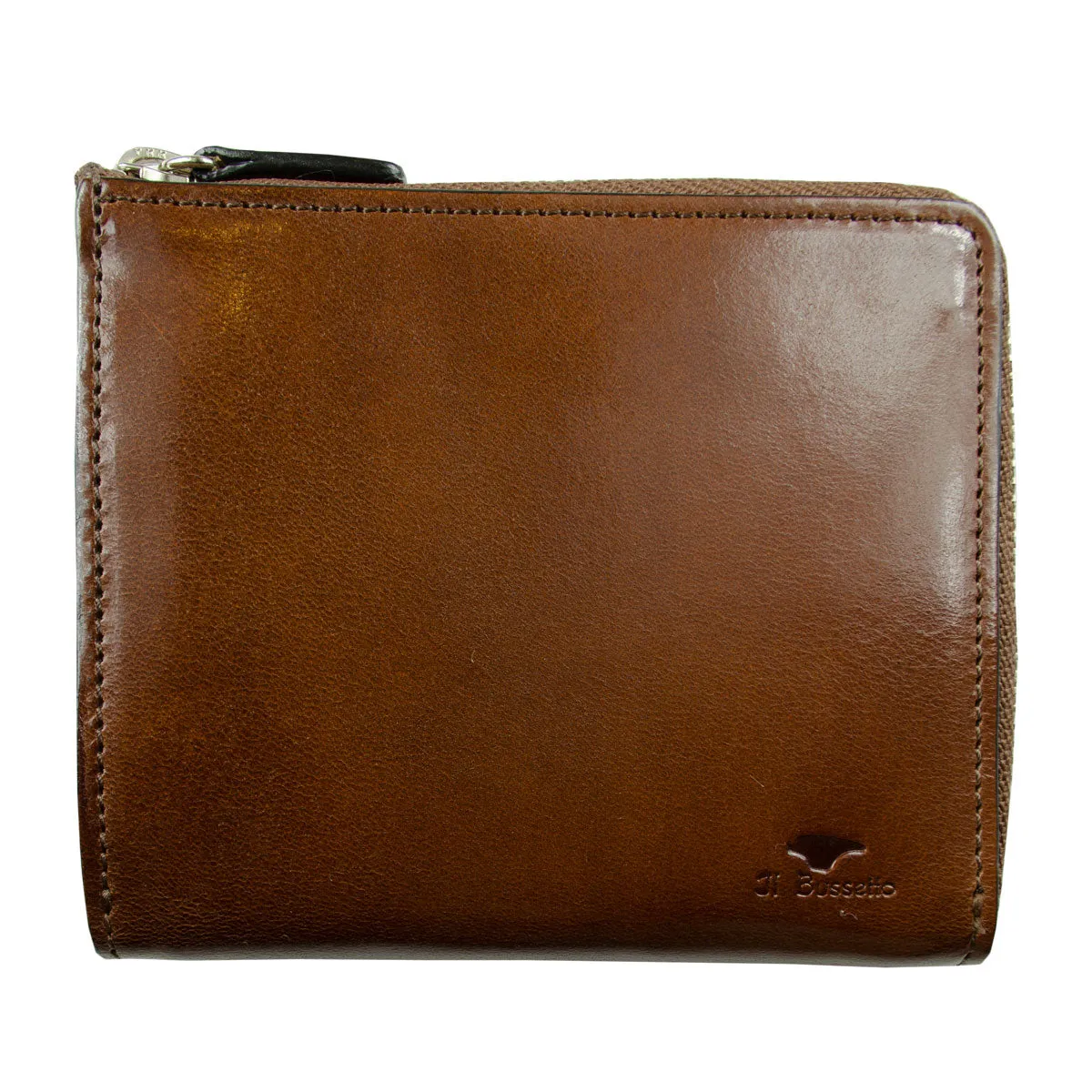 Il Bussetto - Isola Zipped Wallet - Brown (Cappuccino)