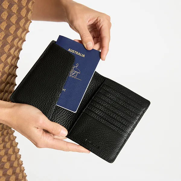 In Transit Passport Wallet - Black