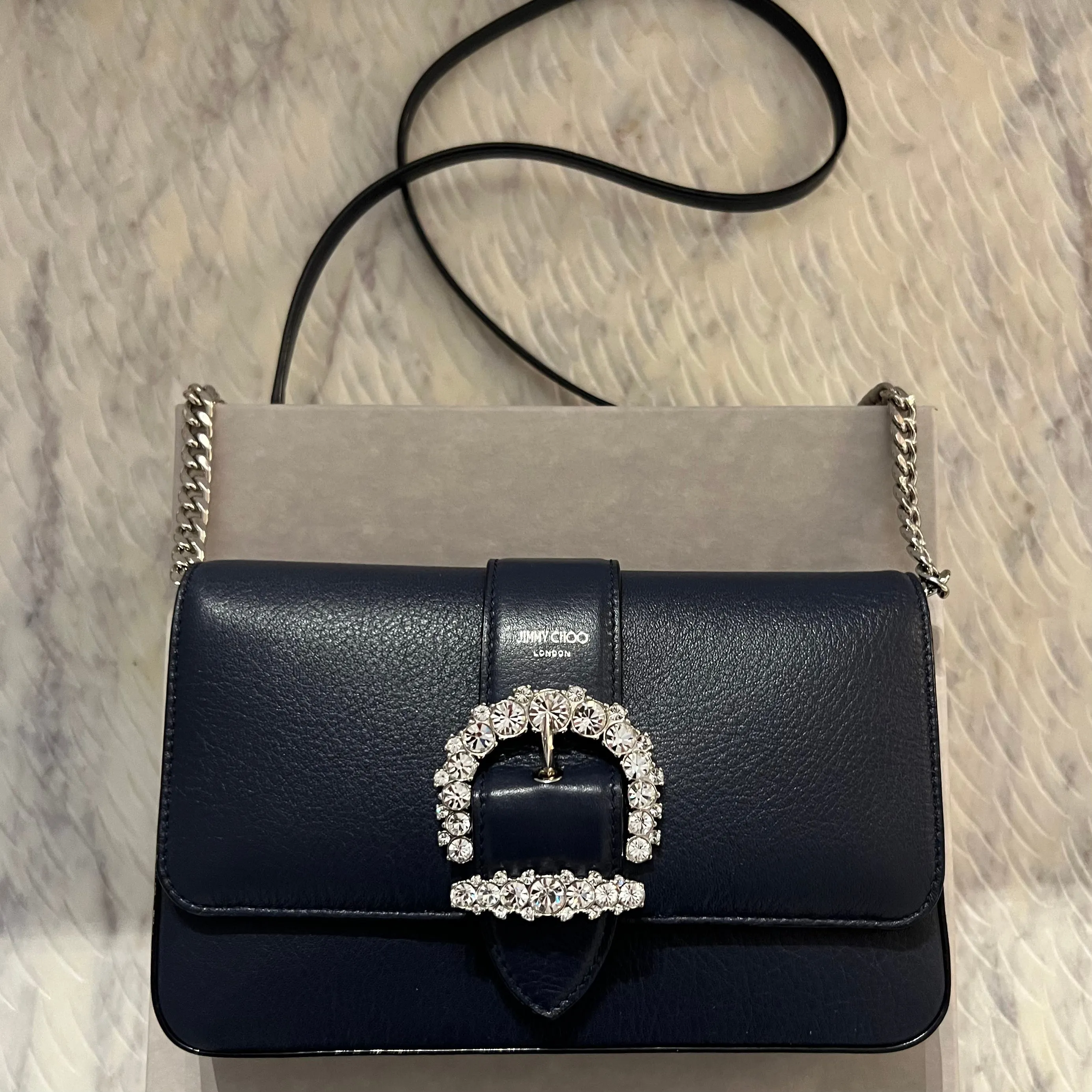 Jimmy Choo Cheri Wallet on Chain Bag