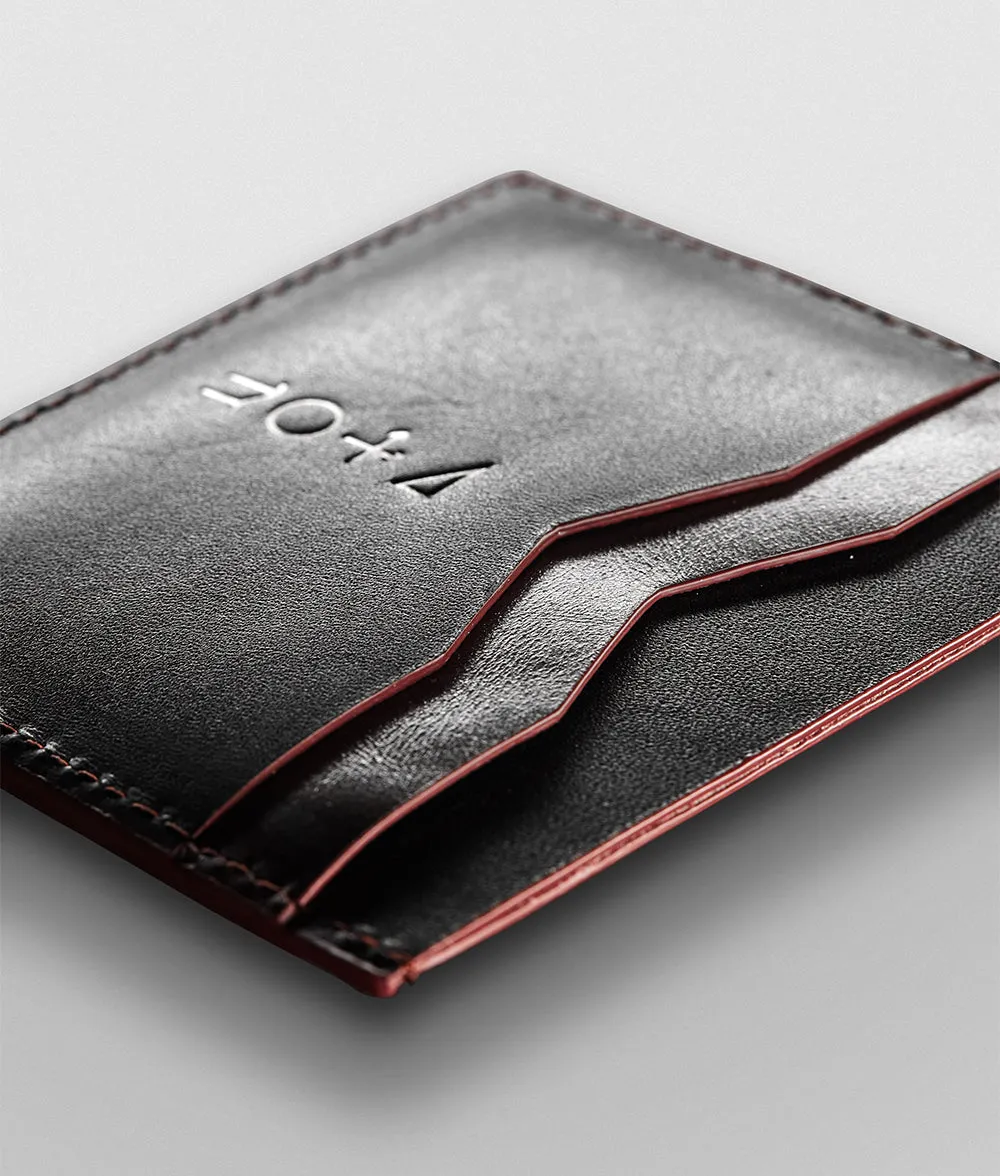 LAMBDA | LEATHER CARD HOLDER