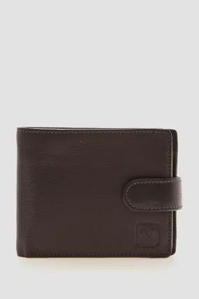 Leather Tab Wallet