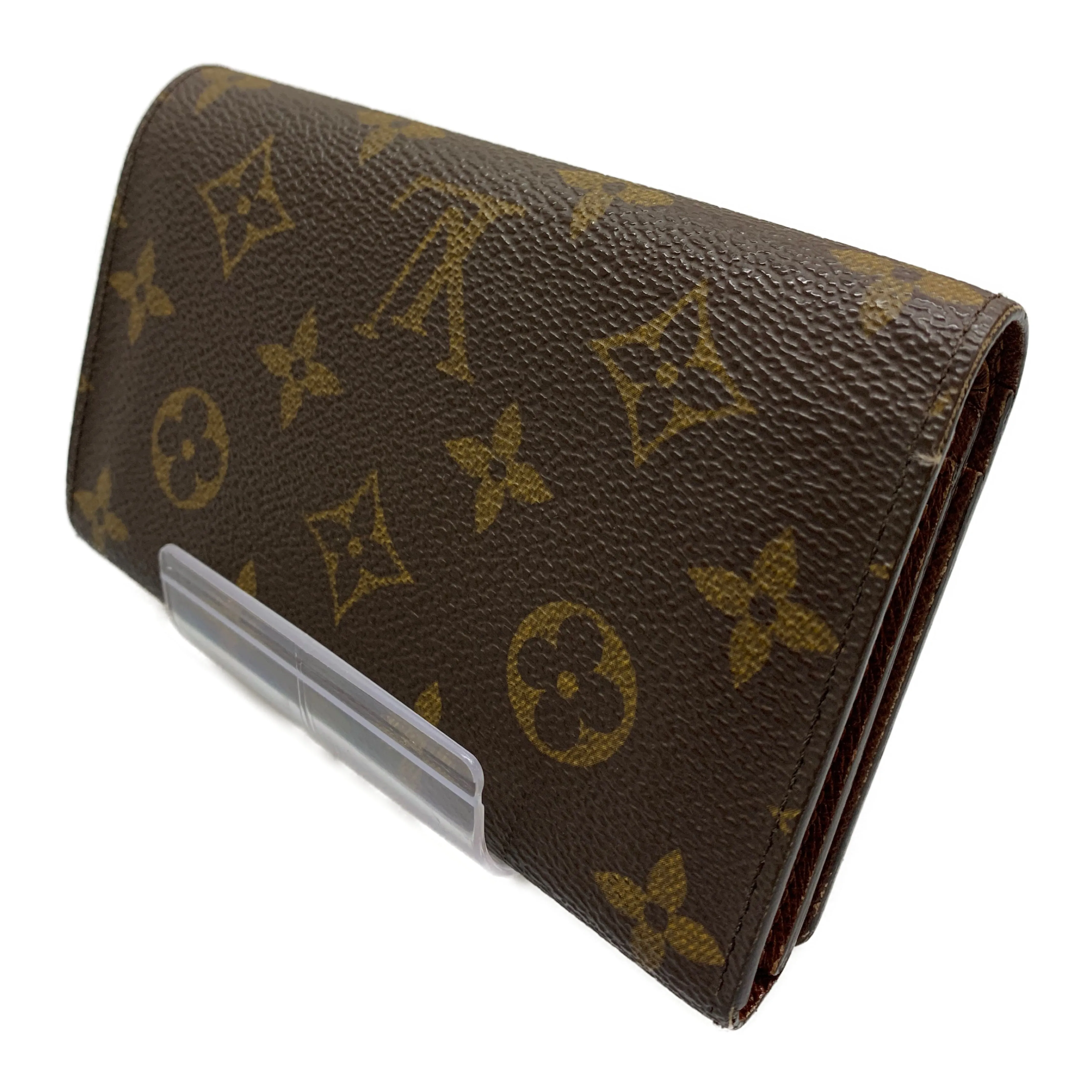 #LOUIS VUITTON/PORTE MONNAIE BILLETS TRESOR_MONOGRAM CANVAS/Bifold Wallet/BRW/PVC