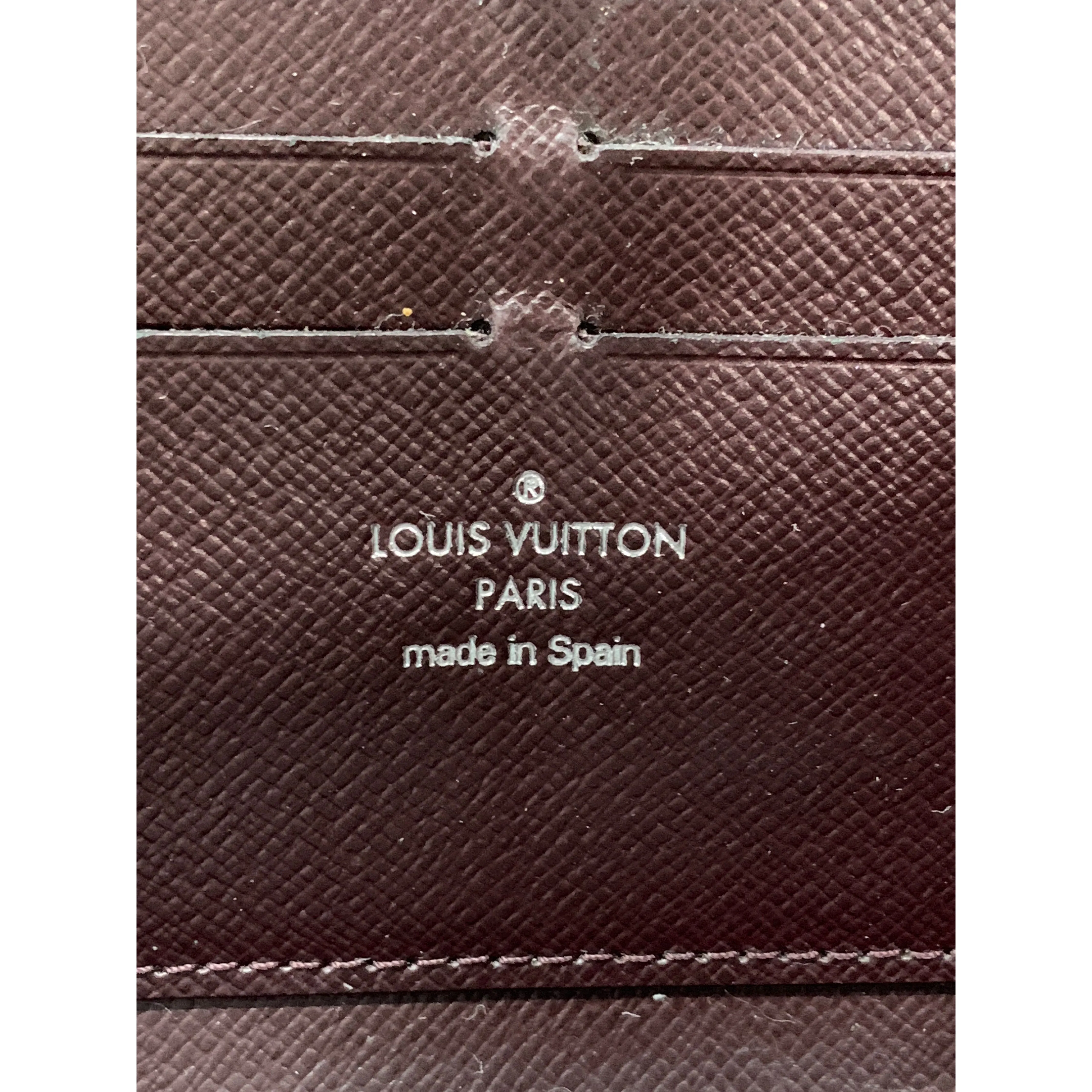 #LOUIS VUITTON/ZIPPY WALLET_EPI/Long Wallet/BRD/Leather