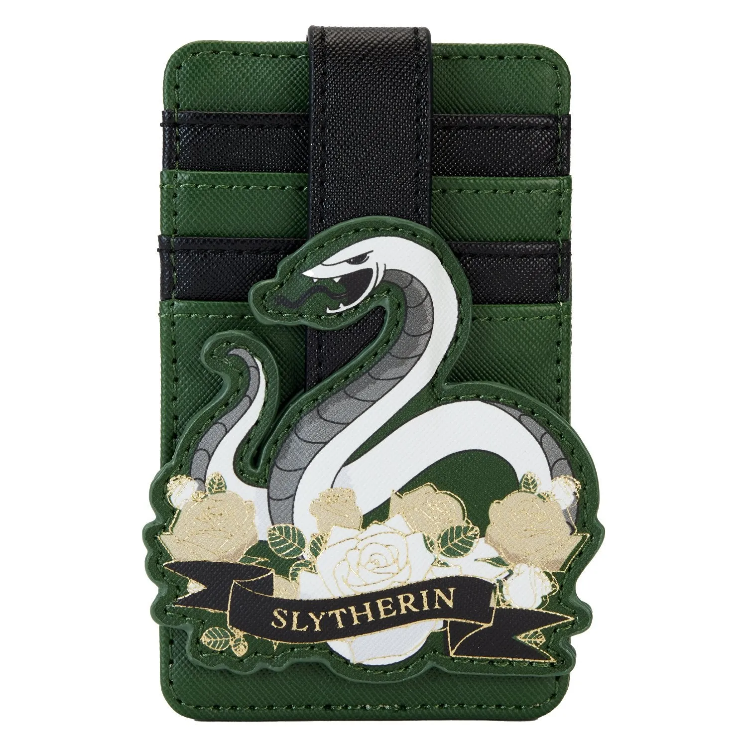 Loungefly Warner Brothers Harry Potter Slytherin House Tattoo Card Holder