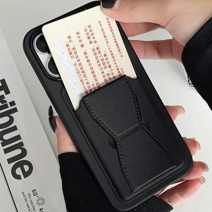 Luxury With Card Holder - Cute Phone Case For iPhone 15 Pro Max, 14, 13, 11, 12, XS, XR, X, 7, 8 Plus, and SE