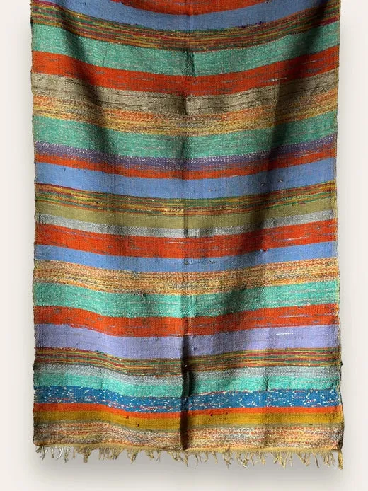 Multipurpose Upcycled Fabric Mat/Rug/Tapestry