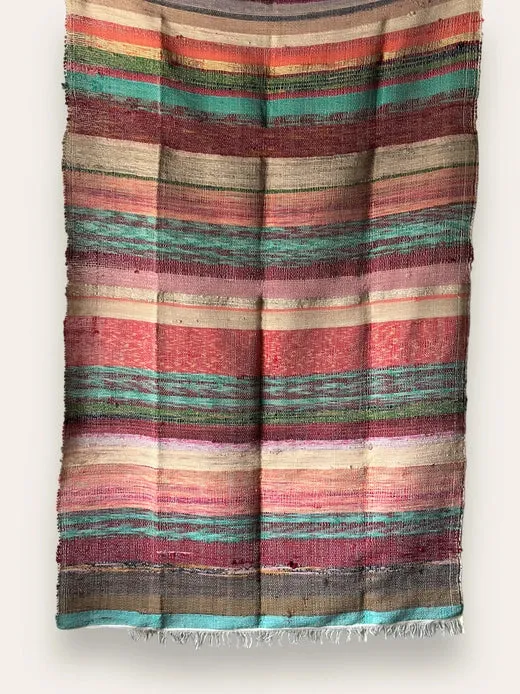 Multipurpose Upcycled Fabric Mat/Rug/Tapestry