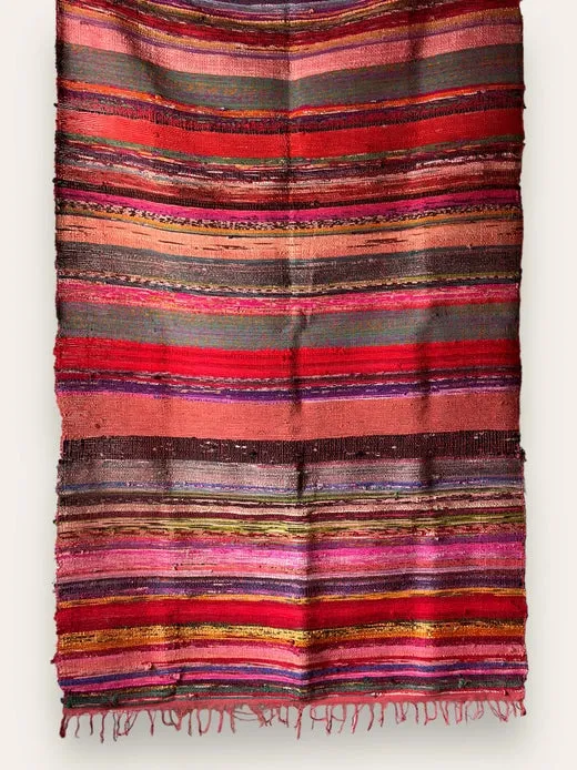 Multipurpose Upcycled Fabric Mat/Rug/Tapestry