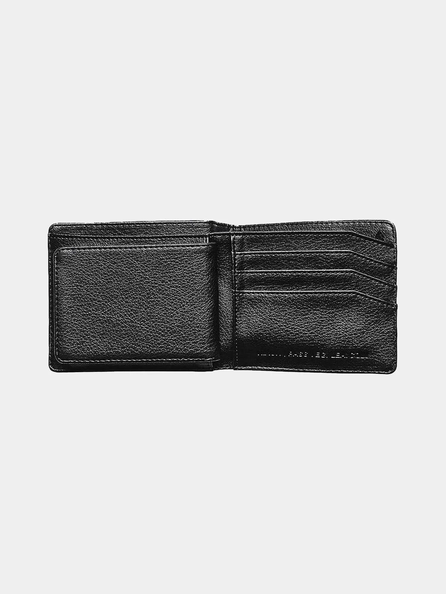 Nixon Pass Vegan Leather Wallet - Black