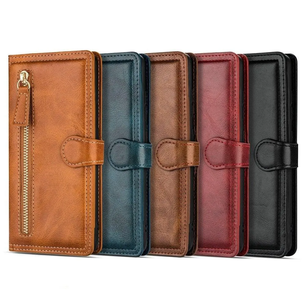 Papilio Leather Card Wallet Galaxy Case With Zip