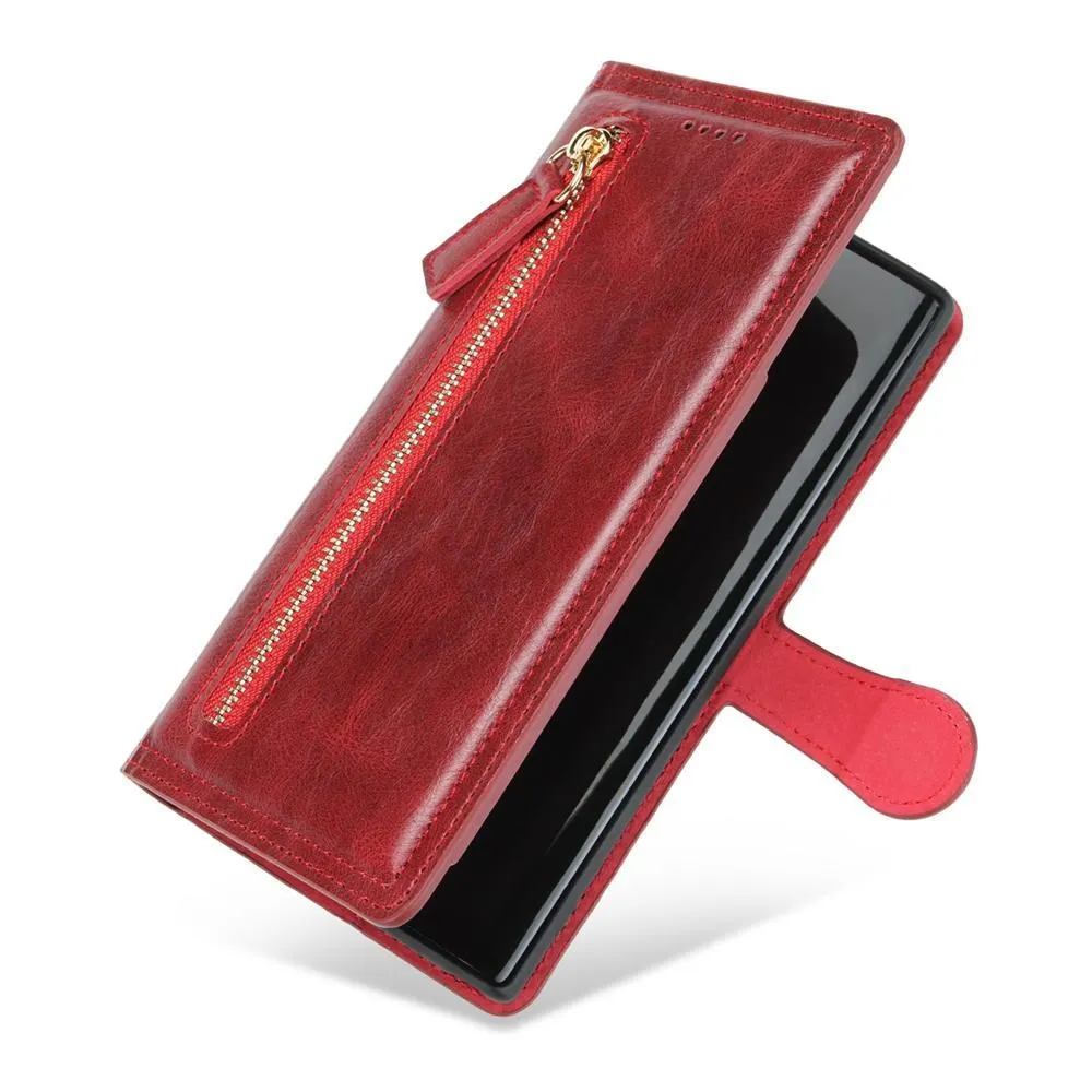 Papilio Leather Card Wallet Galaxy Case With Zip