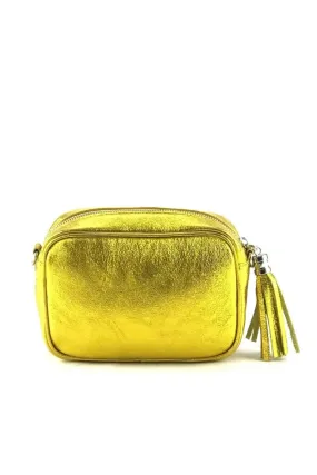 PARIS LAMINITO CROSS BODY BAG YELLOW