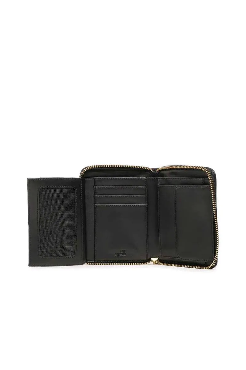 Portafoglio Quilted Pu - Nero