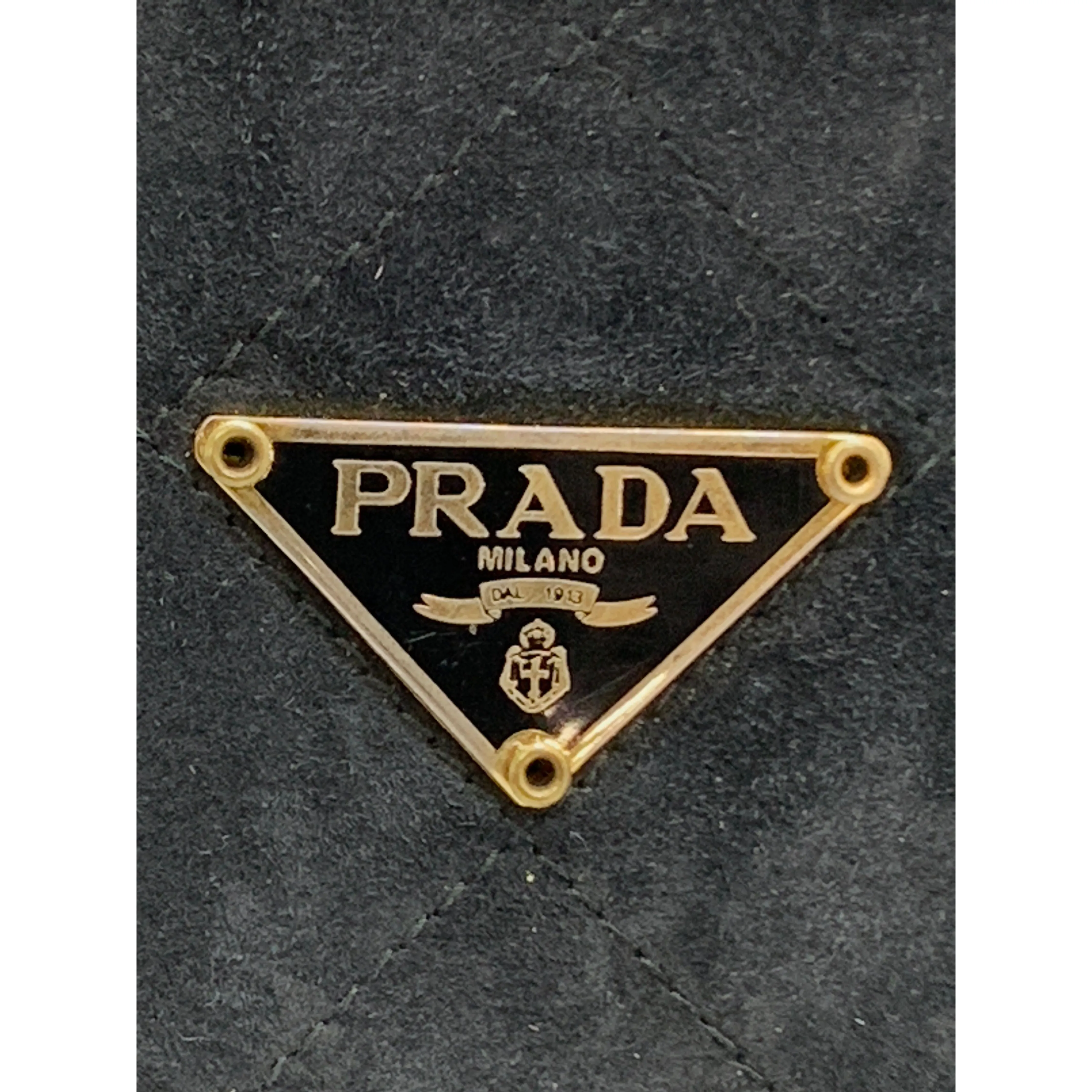 #PRADA/Long Wallet/BLK/Plain