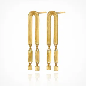 Renata Arch Earrings - Gold