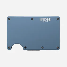 Ridge Wallet - Cobalt Titanium