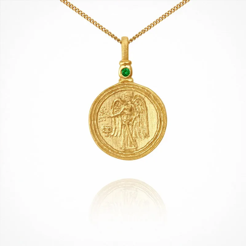 Serafina Coin Necklace - Gold