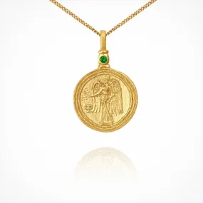 Serafina Coin Necklace - Gold