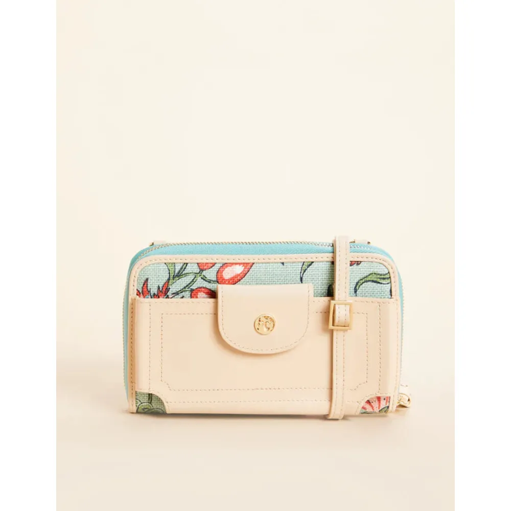 Spartina Multi Phone Crossbody - Hamilton Floral Block